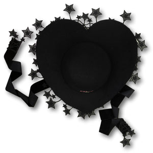 Falling Stars Heart Hat