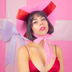 I'm the Gift Heart Hat in Pink
