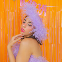 Load image into Gallery viewer, Feather Boa Beret