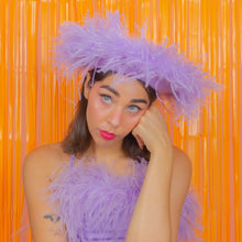Load image into Gallery viewer, Feather Boa Beret