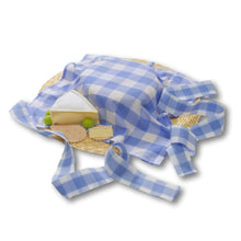 Load image into Gallery viewer, Life&#39;s a Picnic Straw Hat in Savoury (Small)