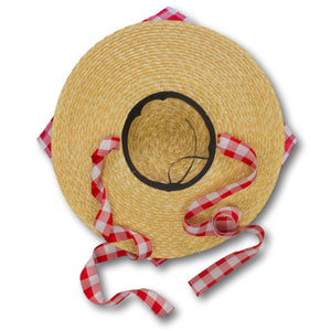 Life's a Picnic Straw Hat in Sweet (Large)