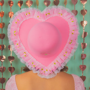 Marie Antoinette Heart Hat