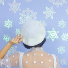 Load image into Gallery viewer, Snow Queen Beret in White