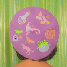 Load image into Gallery viewer, Pastel Halloween Beret