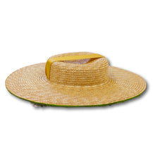 Load image into Gallery viewer, The Grass is Greener Straw Hat (Small)