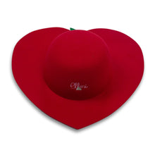 Load image into Gallery viewer, Red Strawberry Heart Hat
