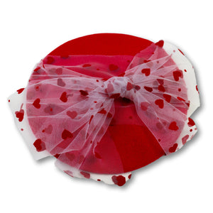 You're Tulle Sweet Beret in Red