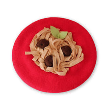 Load image into Gallery viewer, Spaghetti &amp; Meatballs Beret