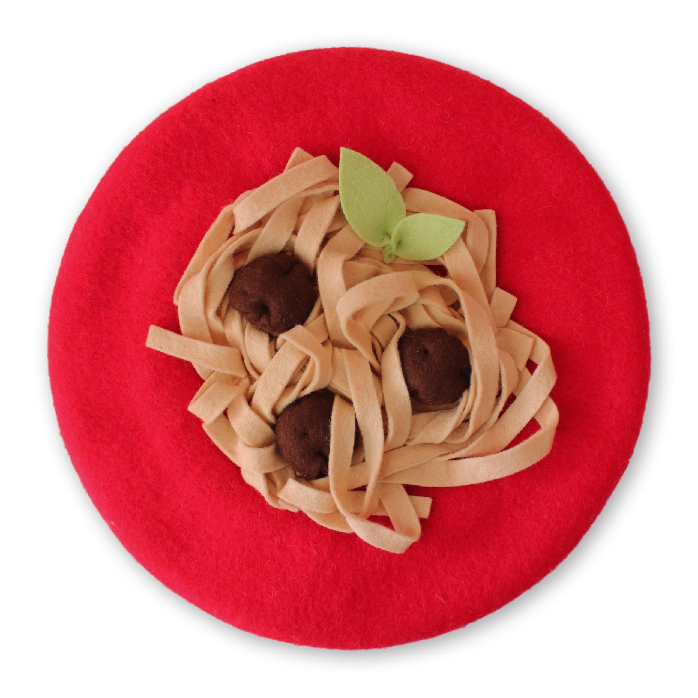 Spaghetti & Meatballs Beret